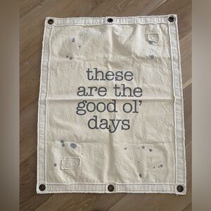 NEW Heavy Duty Canvas Wall Hanging
